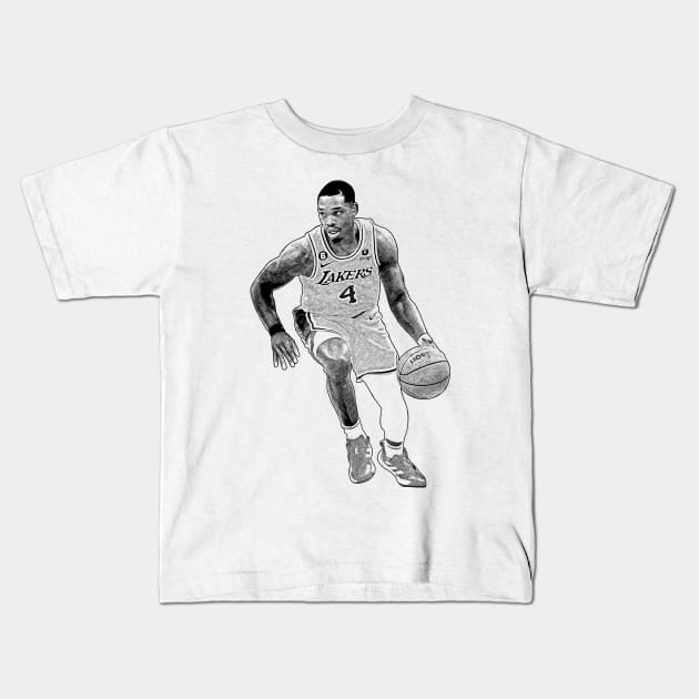 Lonnie Walker IV Kids T-Shirt by Puaststrol